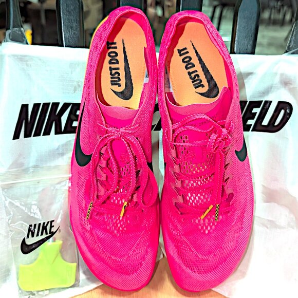 Nike ZoomX Dragonfly Hyper Pink Orange Track Shoes Mens Size 13 CV0400-600 New - Picture 2 of 6